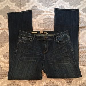 KUT from the Kloth Farrah Baby Bootcut Jeans